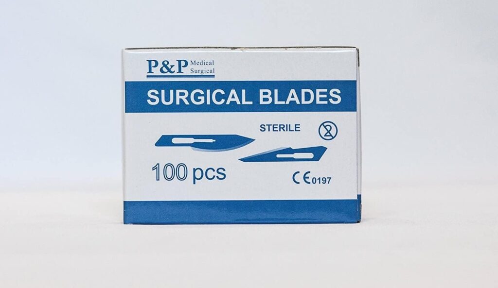 Hojas De Bisturi  Acero Inoxidable Cja x 100