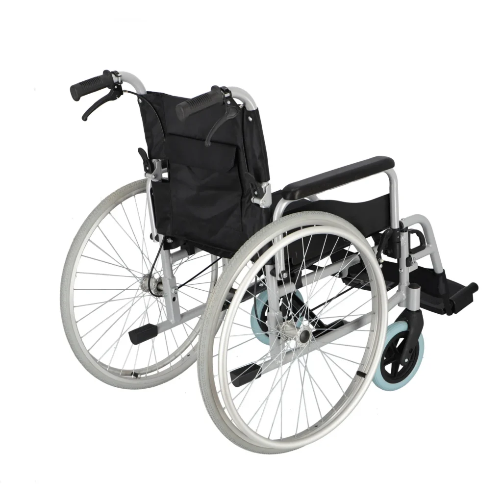 SILLA NASCARE MEDICAL RUEDAS ALUMINIO PLEGABLE CON FRENO