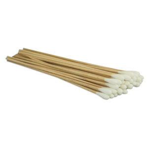 Tórula madera con punta algodón Estéril