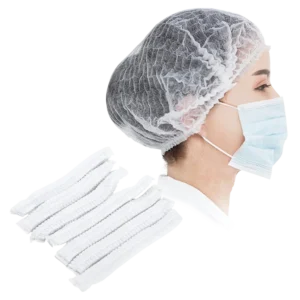 Gorro Clip Blanco O Cofia Desechable cja x 100