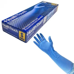 Guantes de examen Nitrilo resistente extra largo