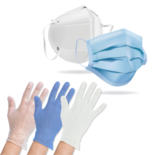 Mascarilla 3 pliegues con elástico tipo IIR uso médico