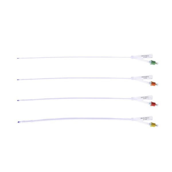 Sonda foley 2 vías 100% de silicona con balón - Imagen 2