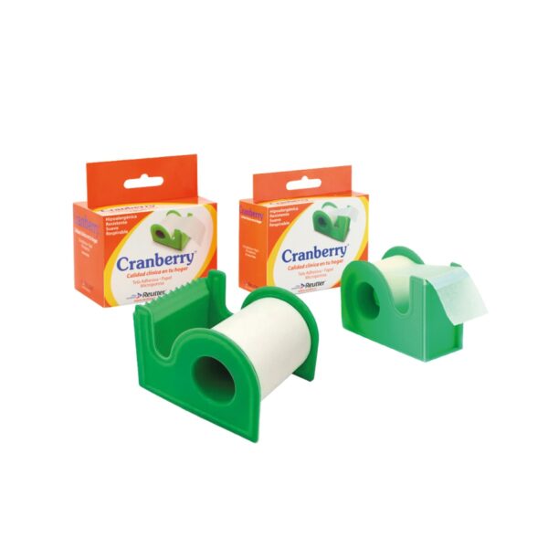 Tela adhesiva de papel microporosa blanca - Imagen 2