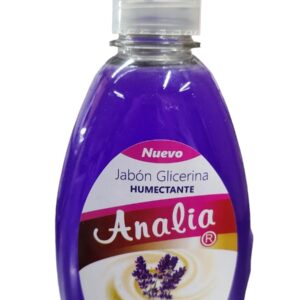 Jabón glicerina humectante 340 ml aroma Lavanda